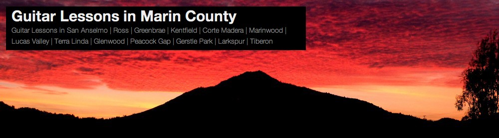 Guitar Lessons in Marin County